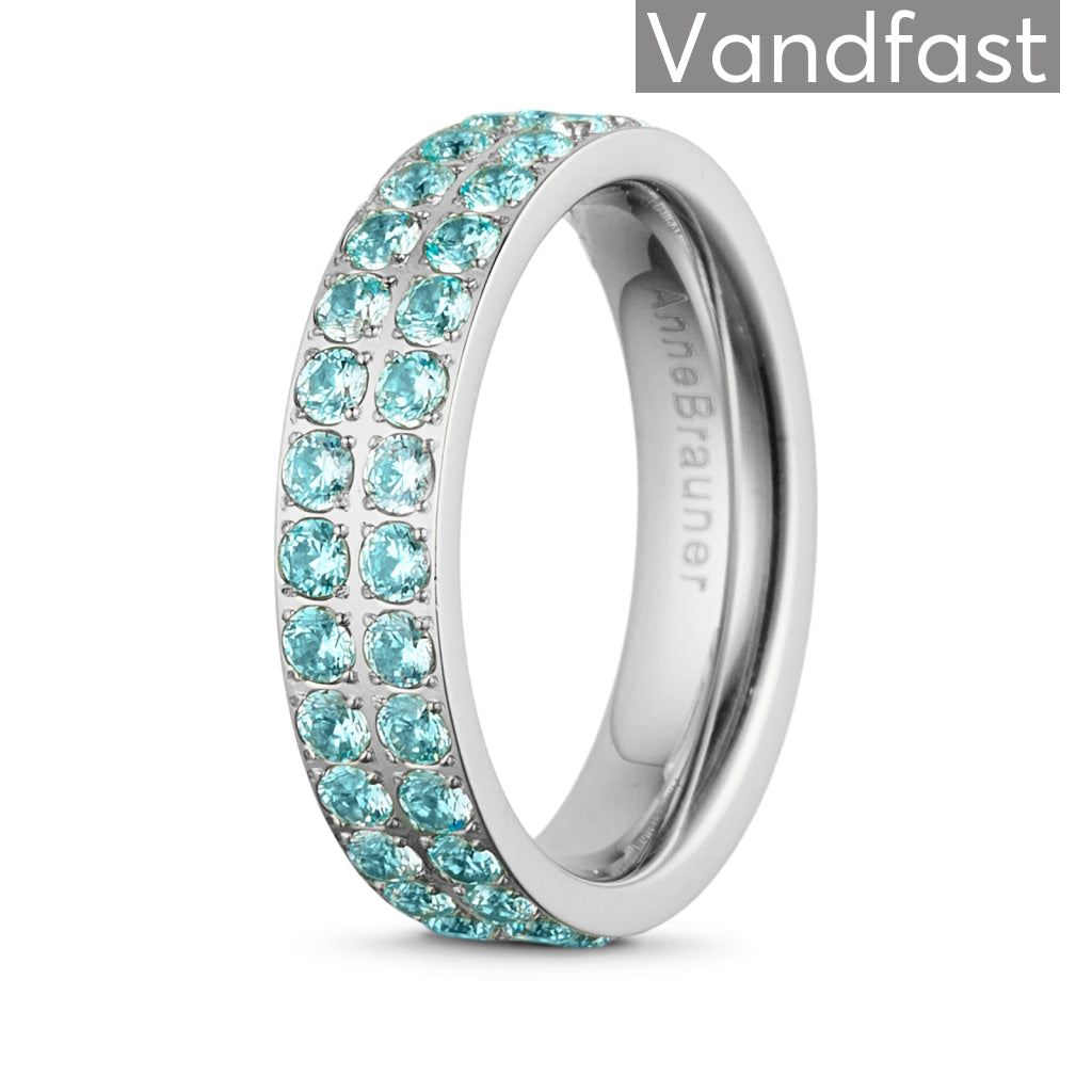 Annebrauner Alliance  -aquamarine Ring 48