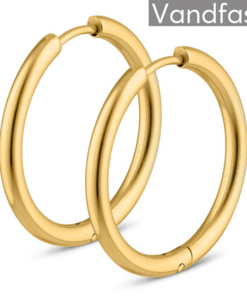 Annebrauner Creole Every Day 20mm øreringe 18k Guldbelagt