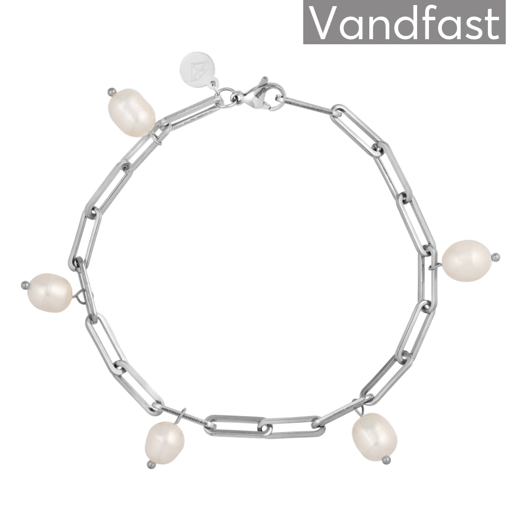 Annebrauner Link Pearl Armbånd