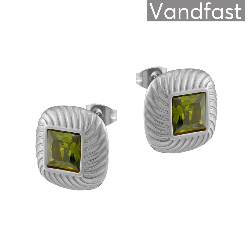 Annebrauner Milano Peridot øreringe