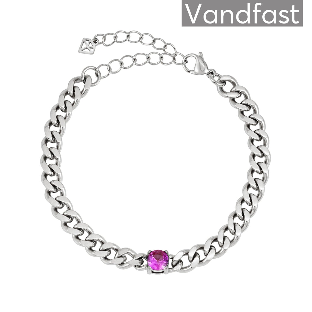 Annebrauner Panzer Rose Armbånd