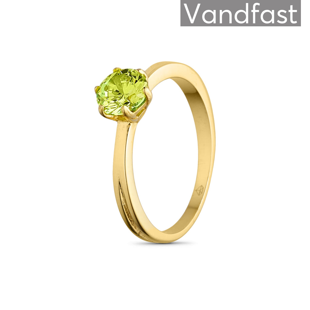 Annebrauner Princess  -apple Ring 18k Guldbelagt 46