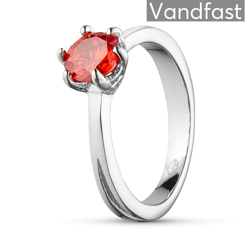 Annebrauner Princess Orange Ring 46