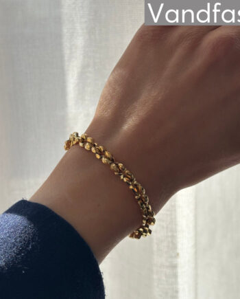 Annebrauner Saga Chain Armbånd 18k Guldbelagt