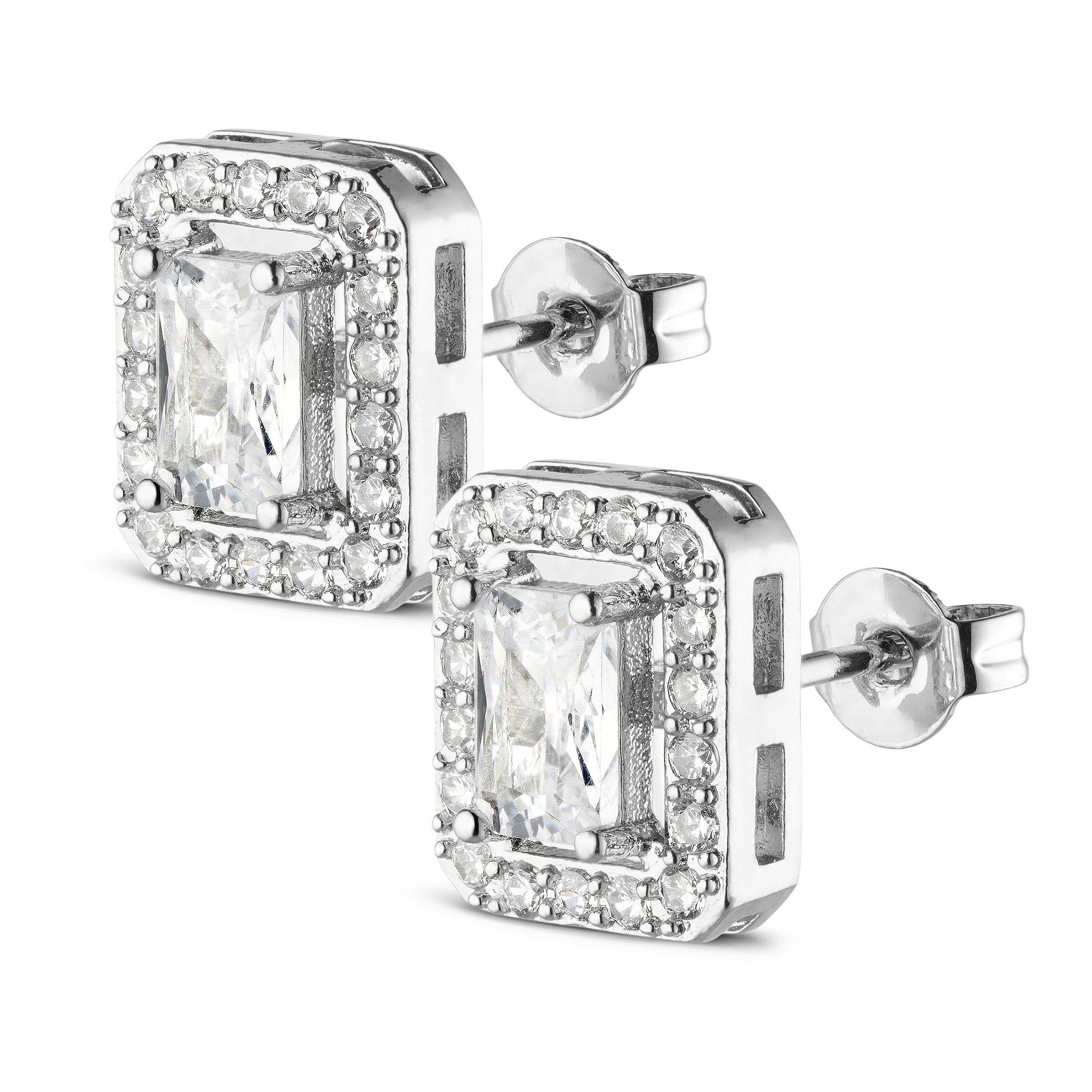 Annebrauner Square Princess Earrings