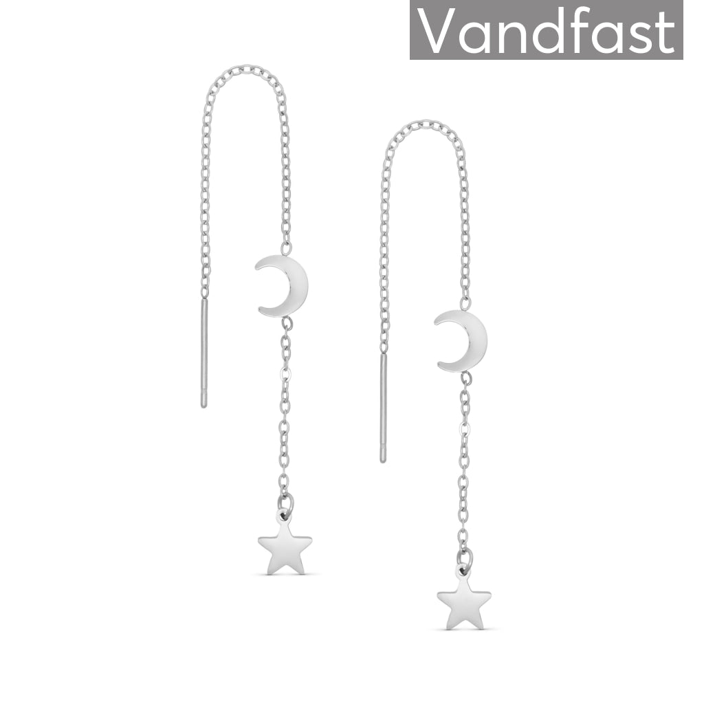 Annebrauner Star   Moon øreringe