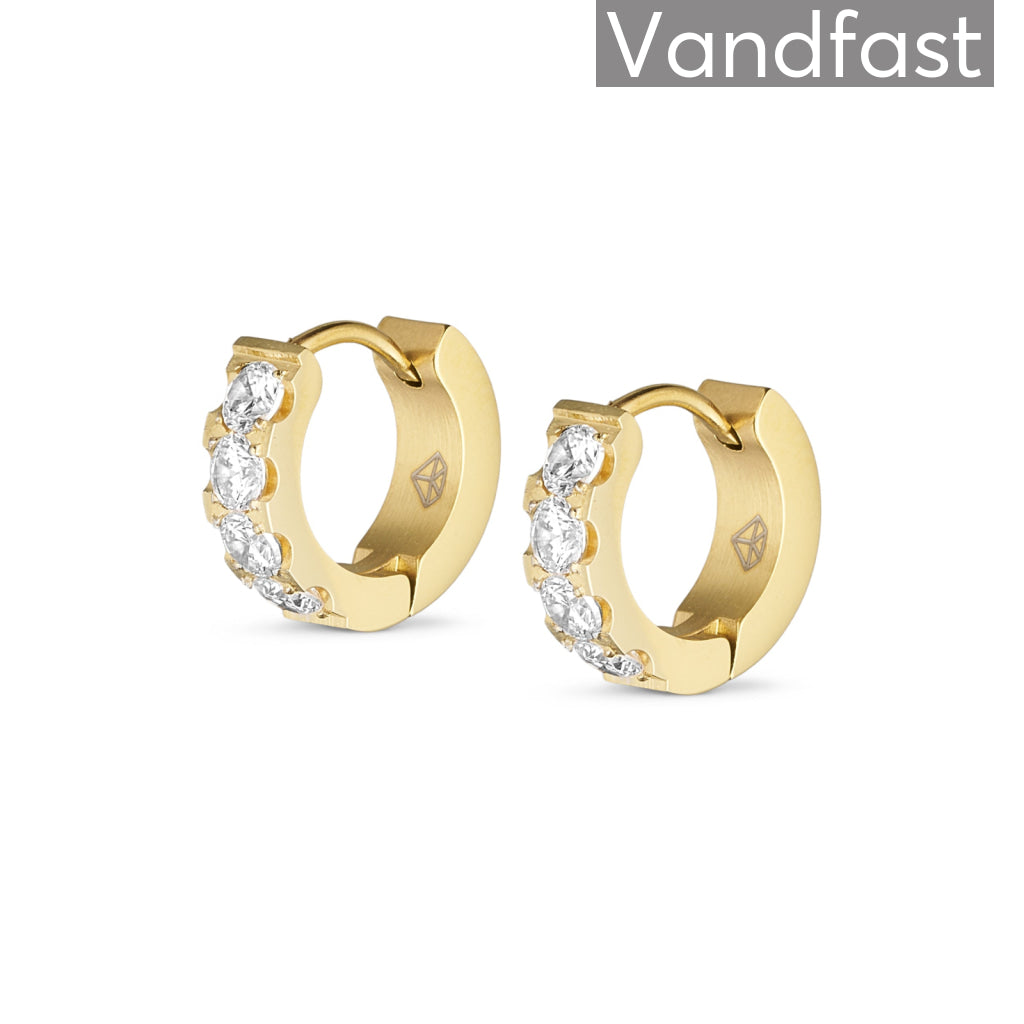 Annebrauner Venedig øreringe 18k Guldbelagt