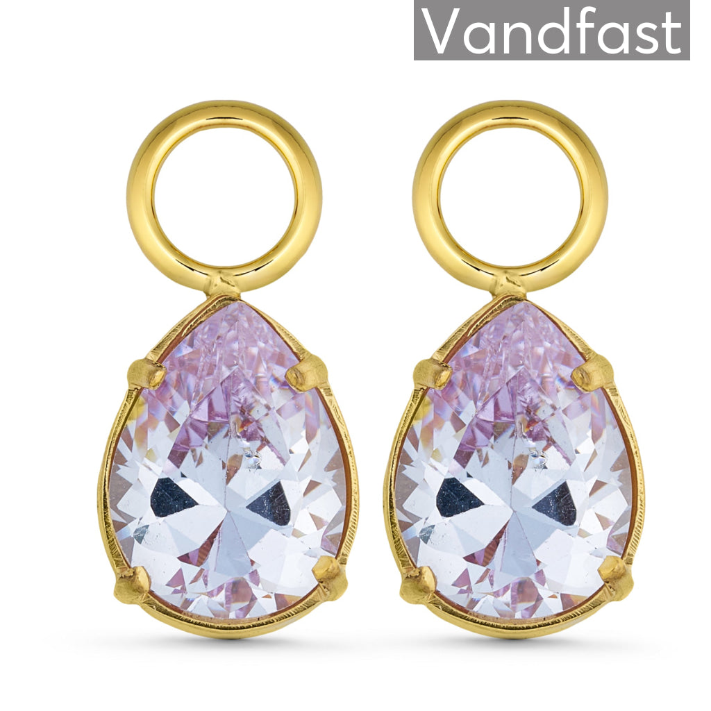 Annebrauner Water Drops Lavender 18k Guldbelagt