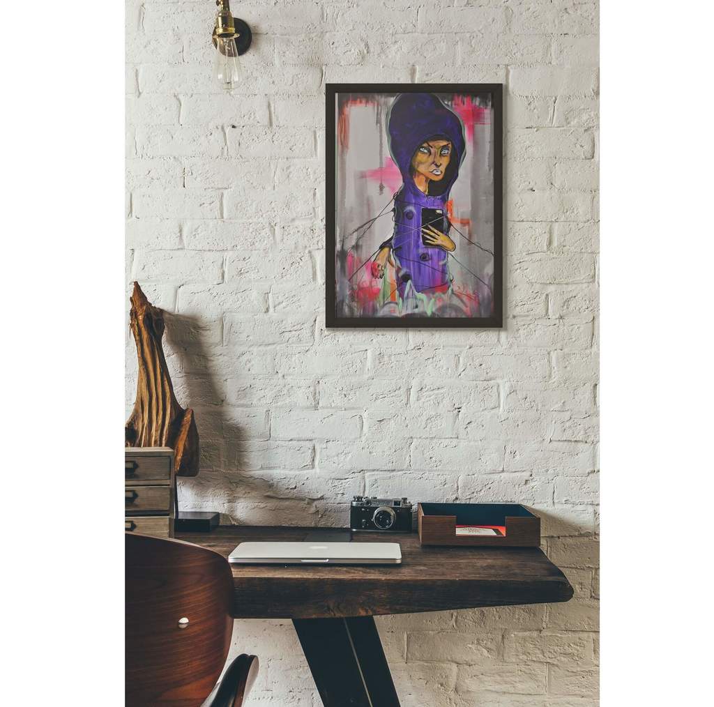 Bange Plakat Af Mads Hofmann   Hofmann Artwork