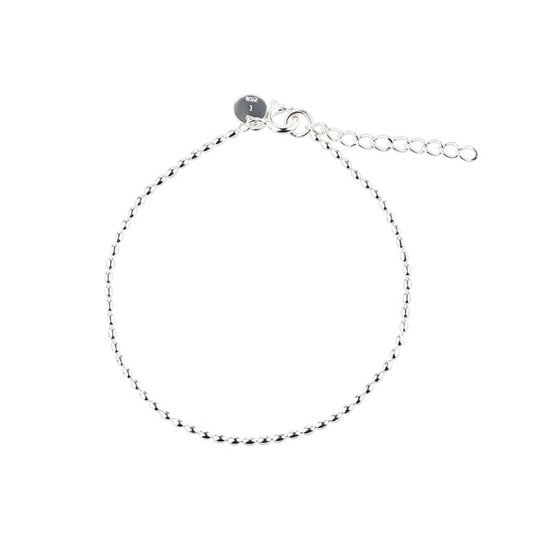 Beanie Bracelet   Silver