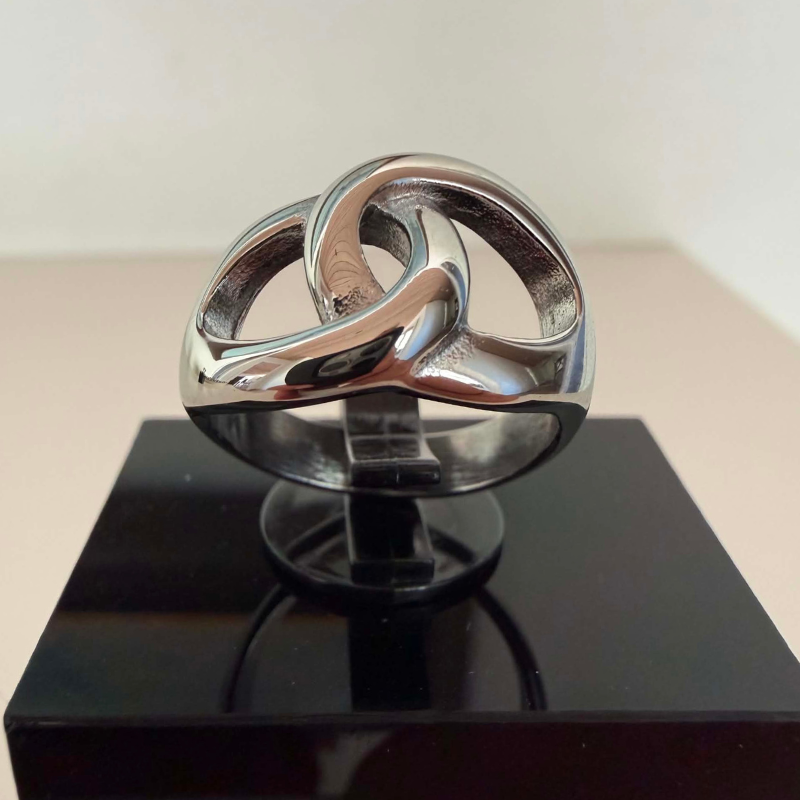 Blank Ring   Stål Nyhed 50