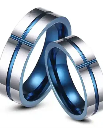 Blue H3 Vielse Eller Forlovelsesring   Tungsten