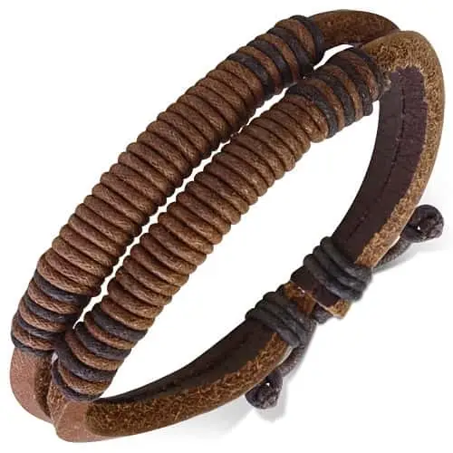 Bow Læderarmbånd