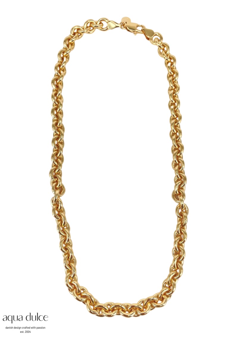 Bowie Necklace   Golden
