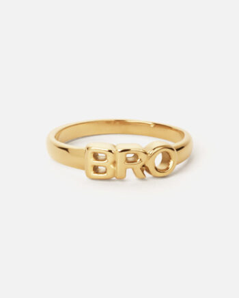 Bro Ring 18k Guldbelagt