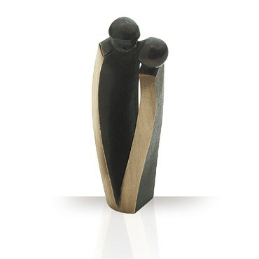 Bronzefigur Kindkysset  13 Cm  Gave Til Par 1199 - Kr  Alletiders Gaveide Til Sølvbryllup Og Guldbryllup