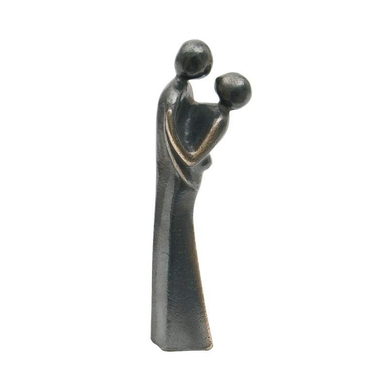 Bronzefigur La Promessa  Højde 14 Cm  Gaveide Med Par 799 - Kr  Løftet Symboliserer Kærlighed