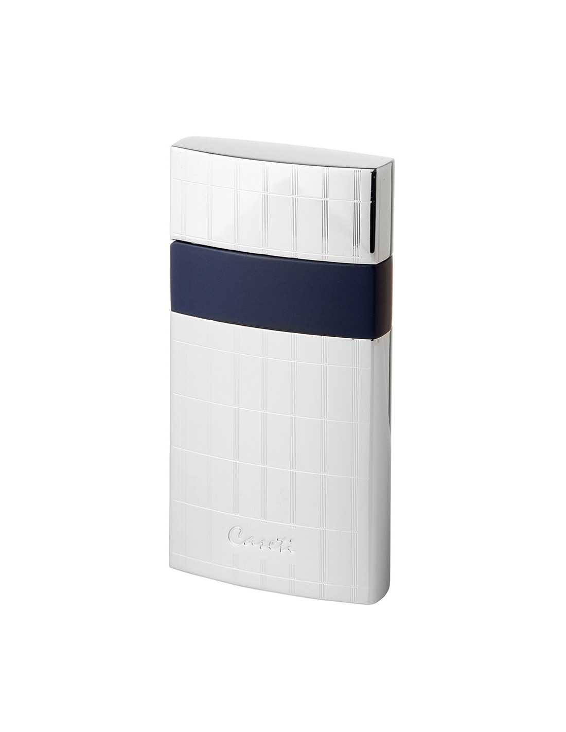 Caseti Roma Jet Lighter   Krom Og Blå