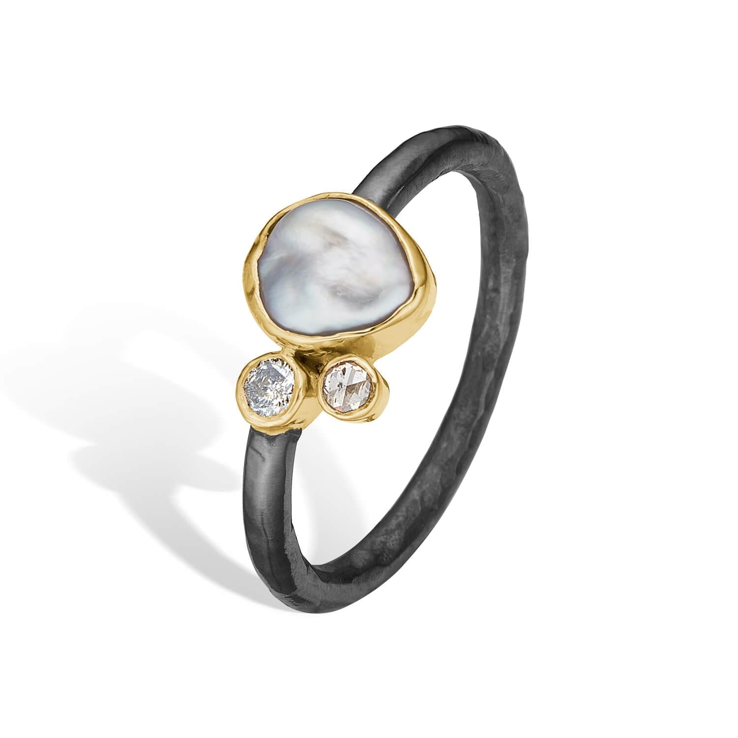 Cecilie Keshi Perle Ring 52