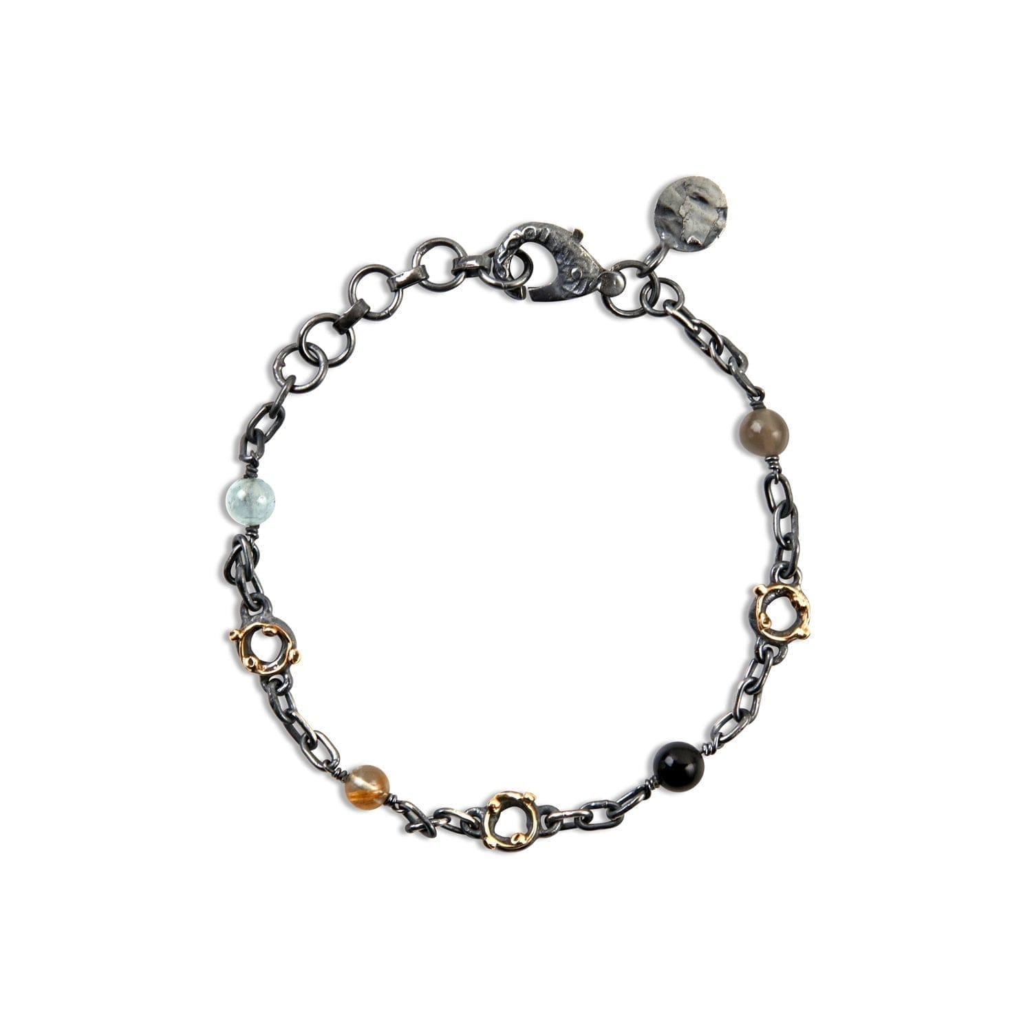 Chain Zeus Stones Mix Armbånd