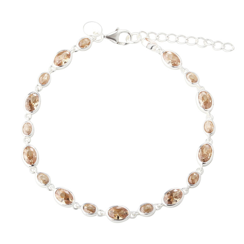 Champella Oval Bracelet    Silver
