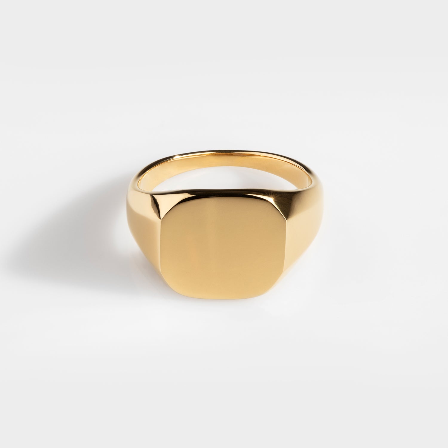 Classic Signature Guldtonet Ring Str    Herre Northern Legacy