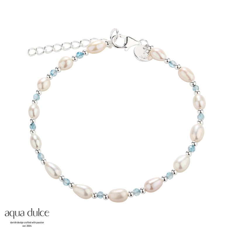 Coast Blue Bracelet   Silver