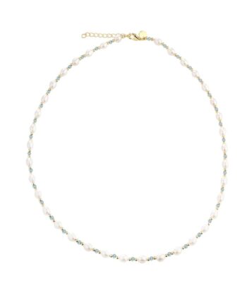 Coast Blue Necklace   Golden
