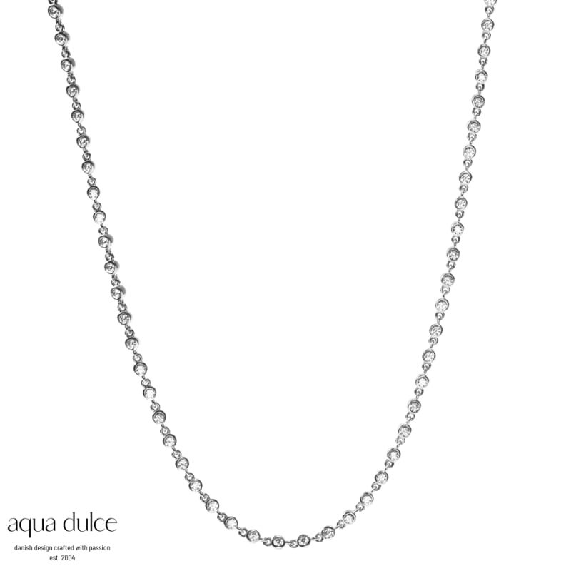 Darling Denise Necklace   Silver