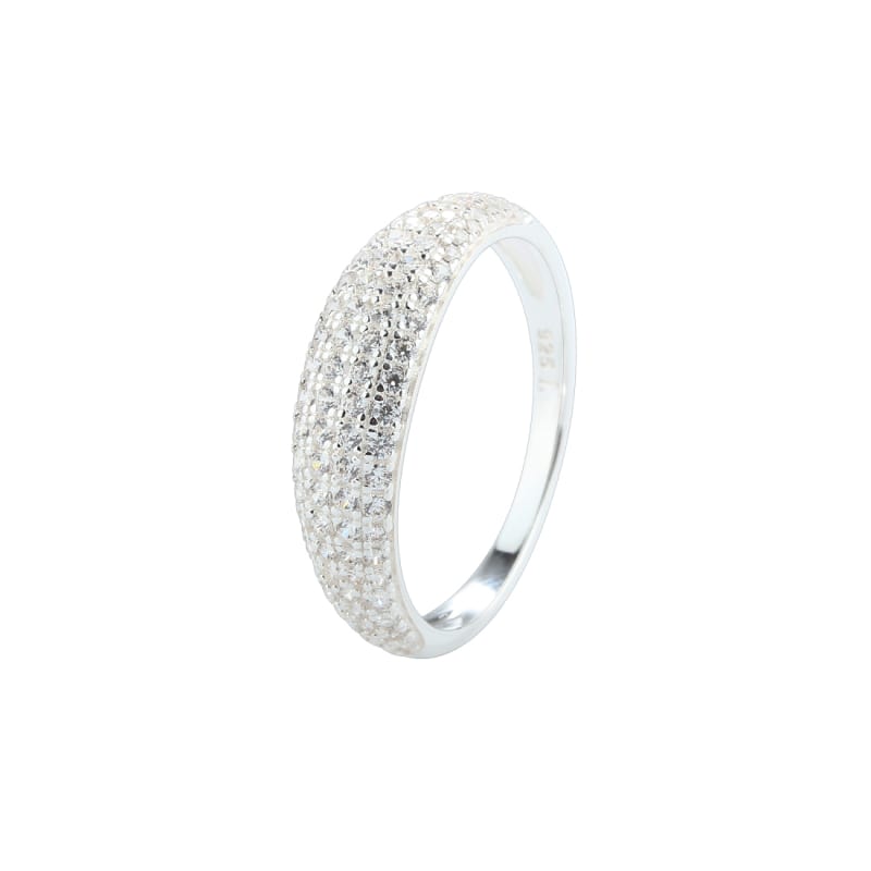 Daphne Hoop Small   Silver Str 50