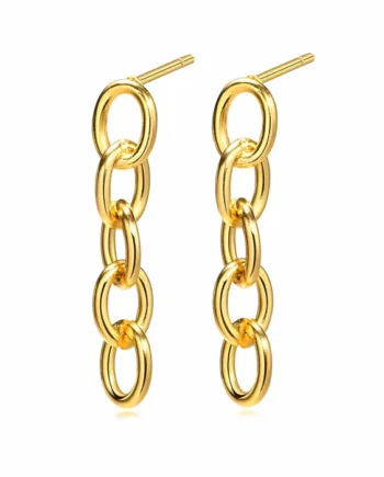 Dd Chain ørering   Pvd ædelstål