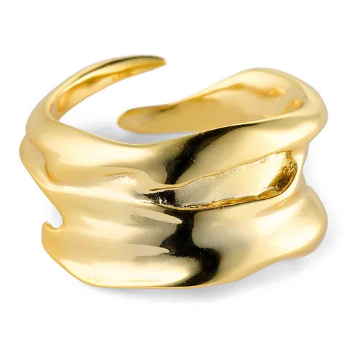 Delia Ring   Sterling 14k Belagt