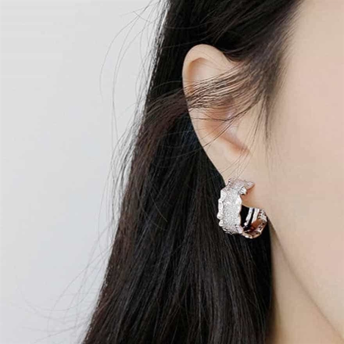 Ear Aeolus ørering   Sterling