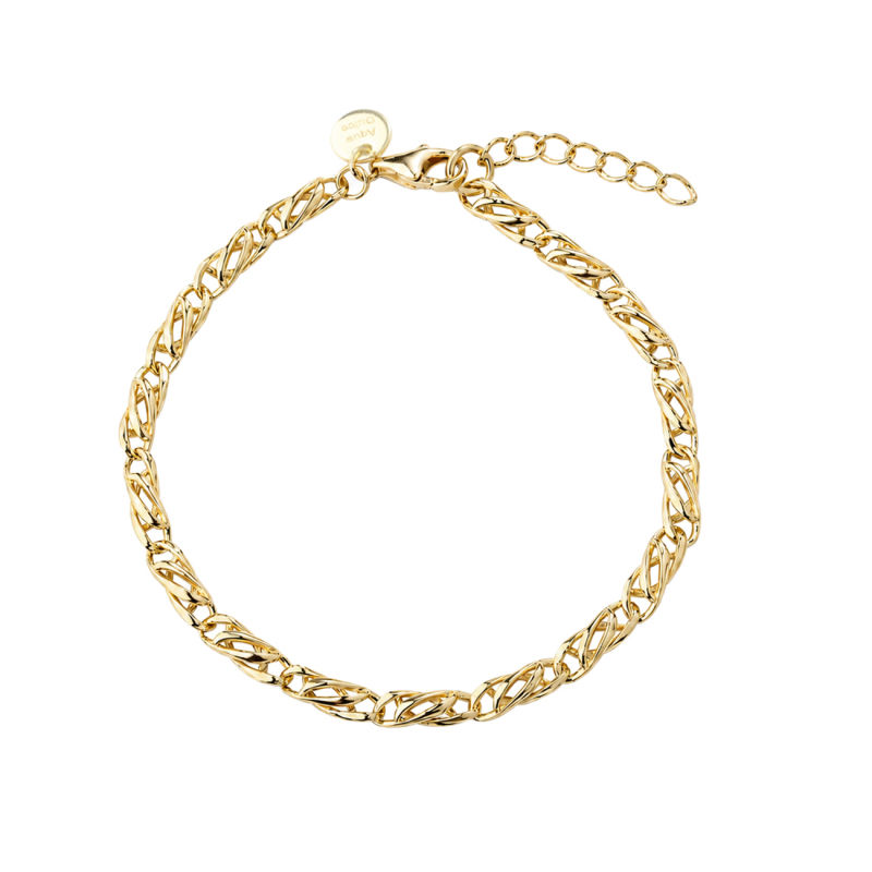 Edna Bracelet   Golden