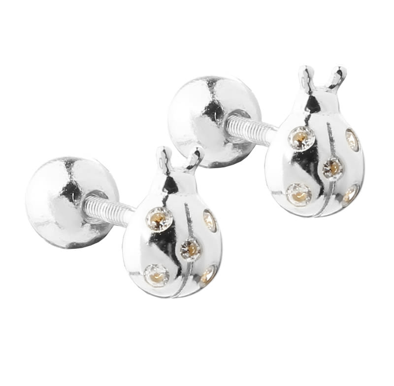 Eila Ladybug   Ball   Silver