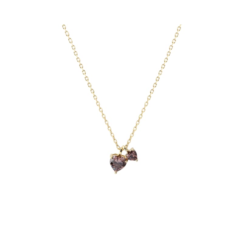 Eira Heart Necklace   Golden