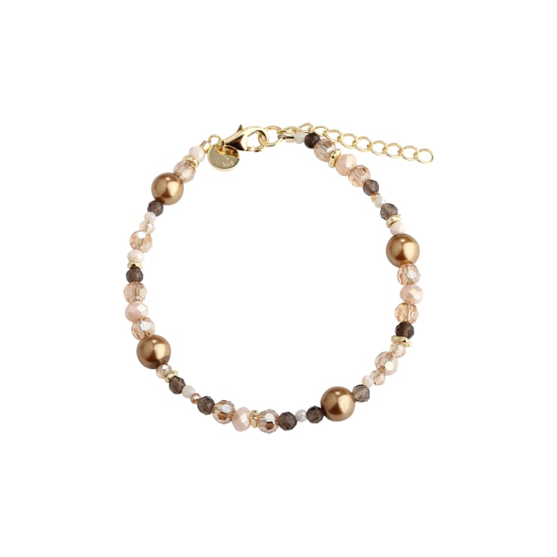 Eira Pearl Bracelet   Golden