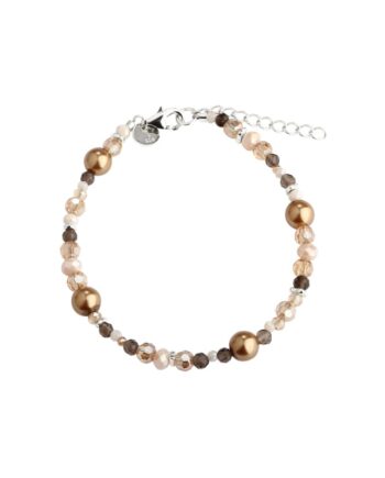 Eira Pearl Bracelet   Silver