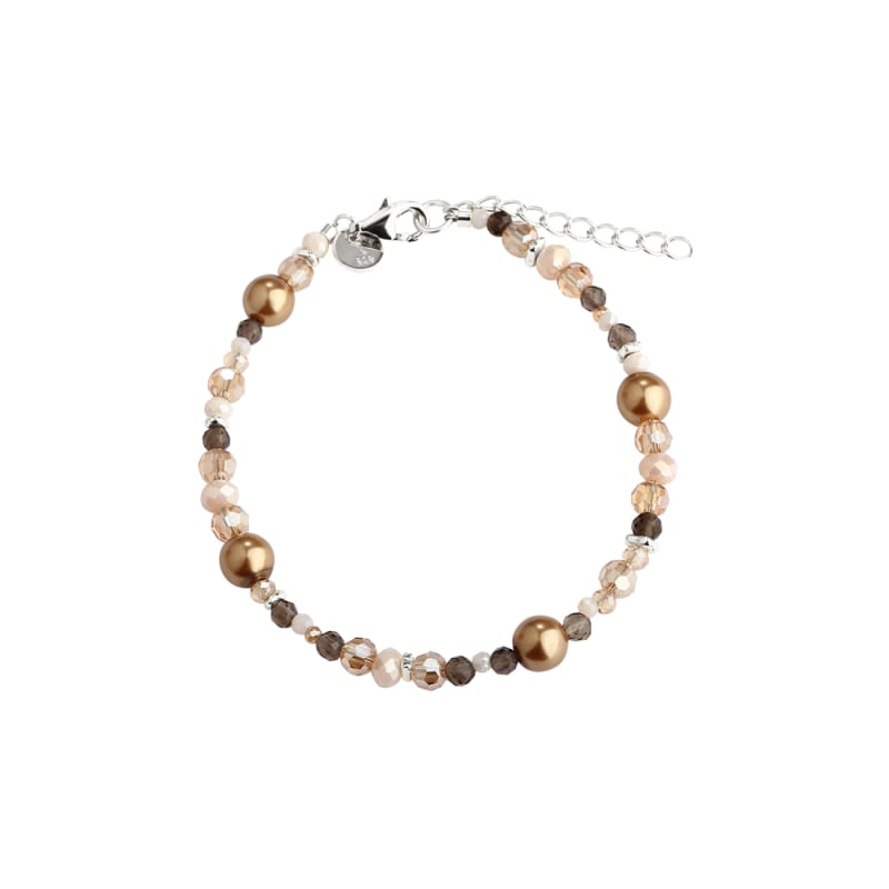 Eira Pearl Bracelet   Silver