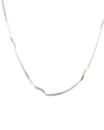 Elara Necklace   Silver
