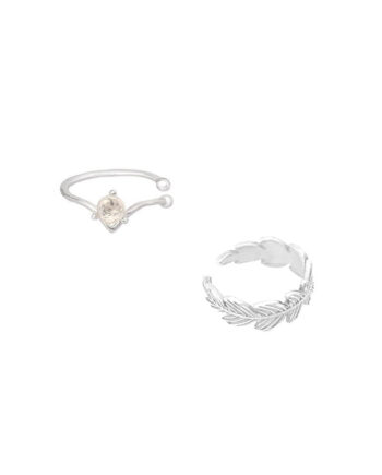 Featherromance øreringe   Earcuffs   Pak Sterling Sølv Spar 39 Kr