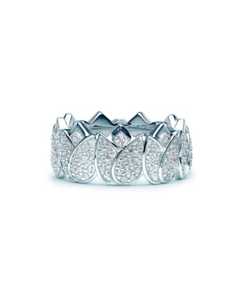 Flora Tulipan Ring Med Sten