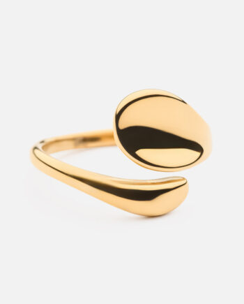 Flow Ring 18k Guldbelagt