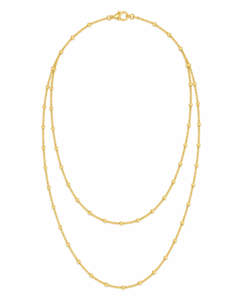 Flowy Double Necklace   Bay