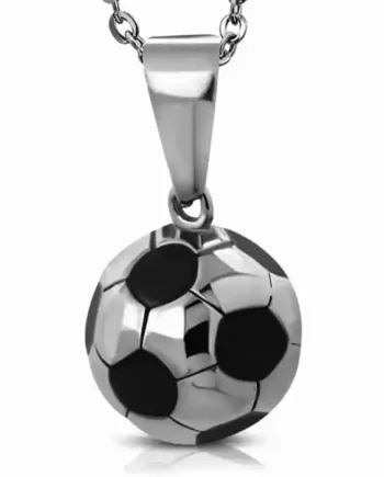 Fodbold   Rustfrit Stål Black     Cm