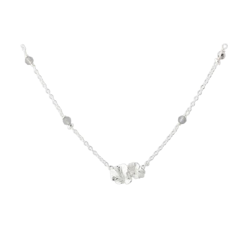 Folio Necklace    Silver