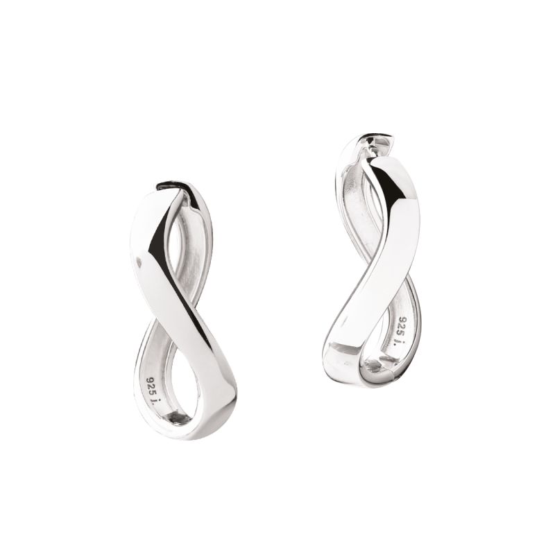 Forever Hoop Big   Silver