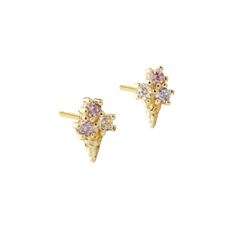 Frozen Earstud   Golden