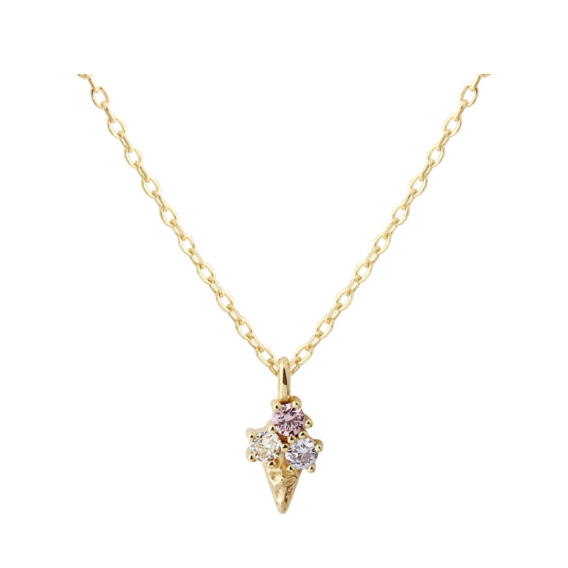 Frozen Necklace   Golden