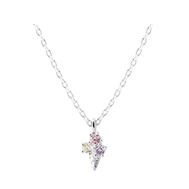 Frozen Necklace   Silver